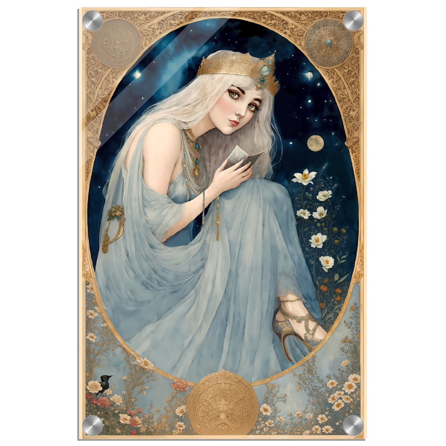 Daily Pinup #70 - Sophia Goddess of Wisdom Wall Art