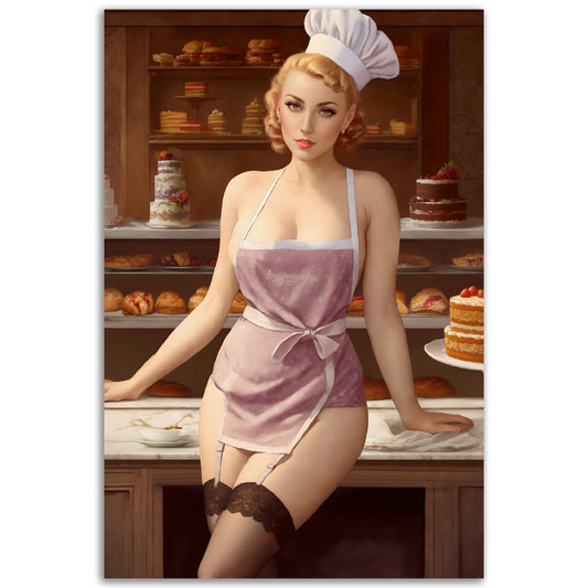 Daily Pinup #40 - Pastry Chef Wall Art