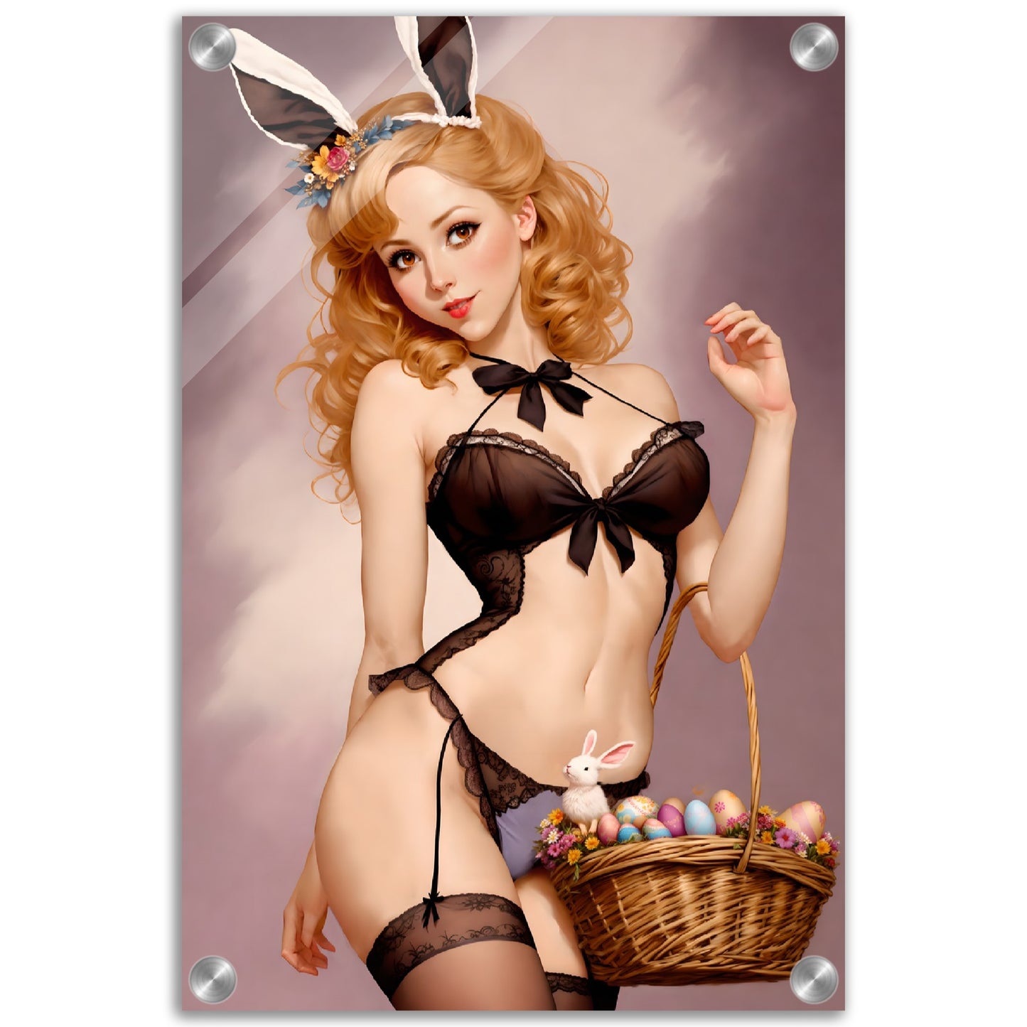 Daily Pinup #38 - Easter Bunny Wall Art