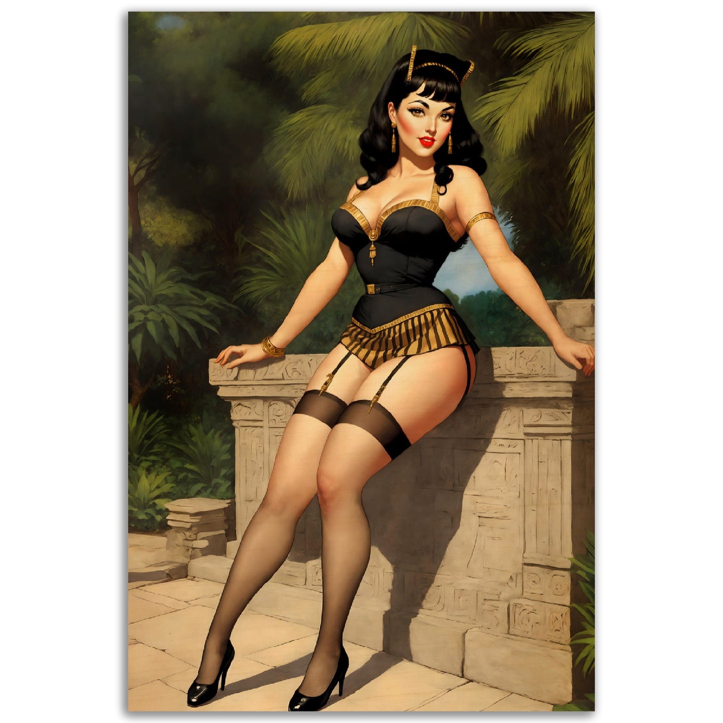 Daily Pinup #53 - Cleopatra Wall Art