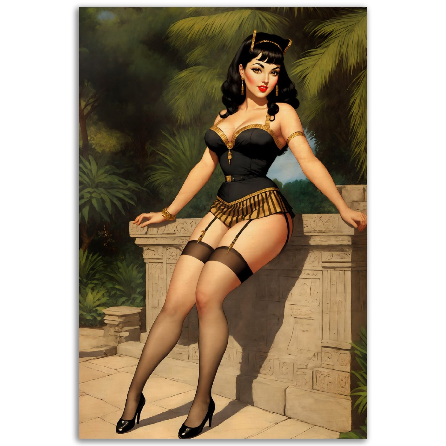 Daily Pinup #53 - Cleopatra Wall Art