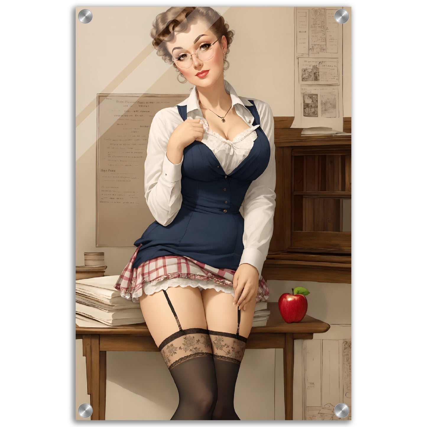 Daily Pinup #20 - The Teacher Wall Art