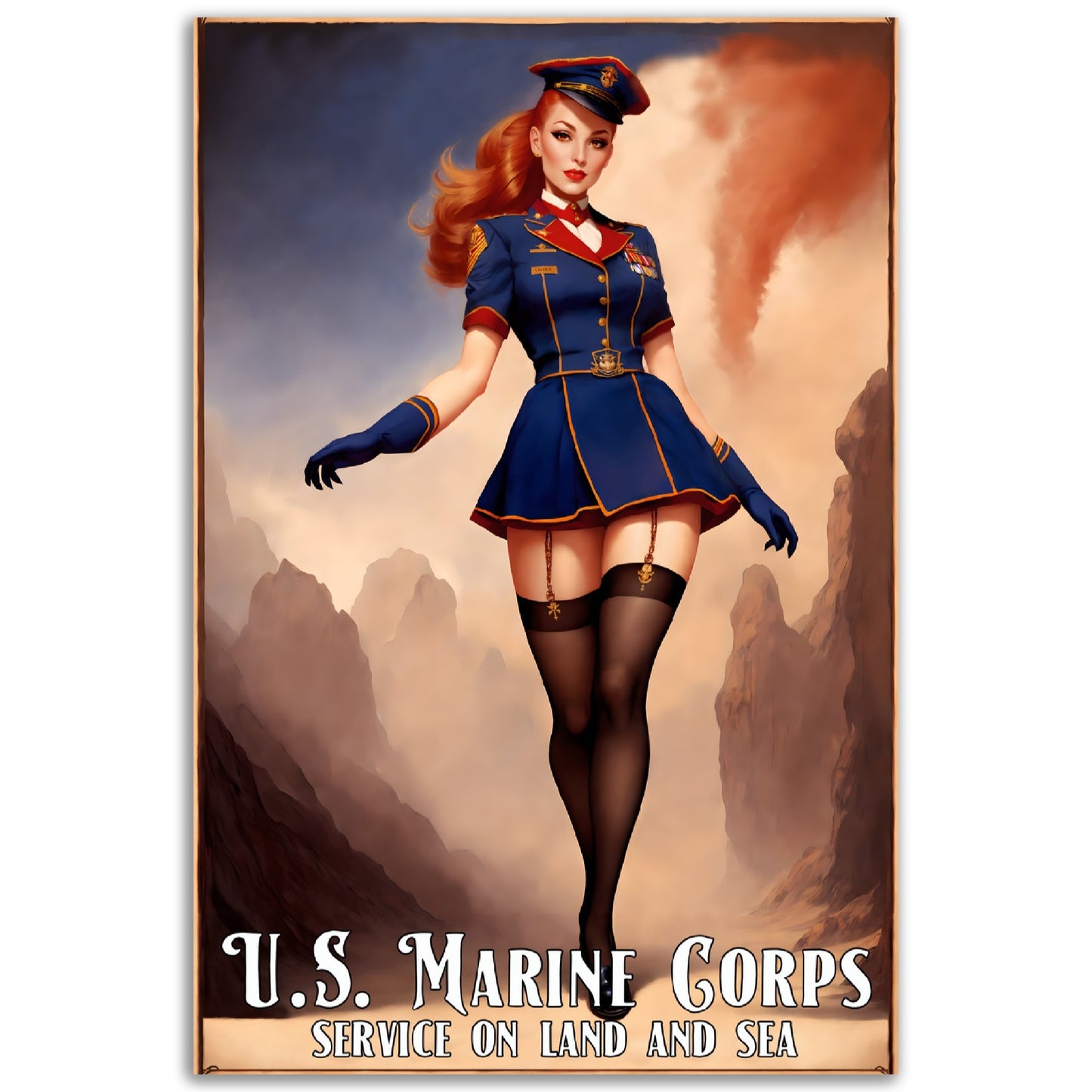 Daily Pinup #37 - Recruitment Poster Wall Art