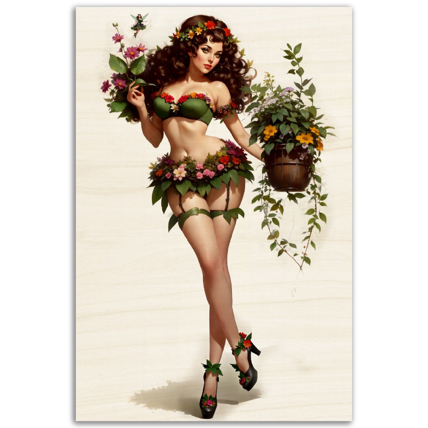 Daily Pinup #10 - Dryad Wall Art