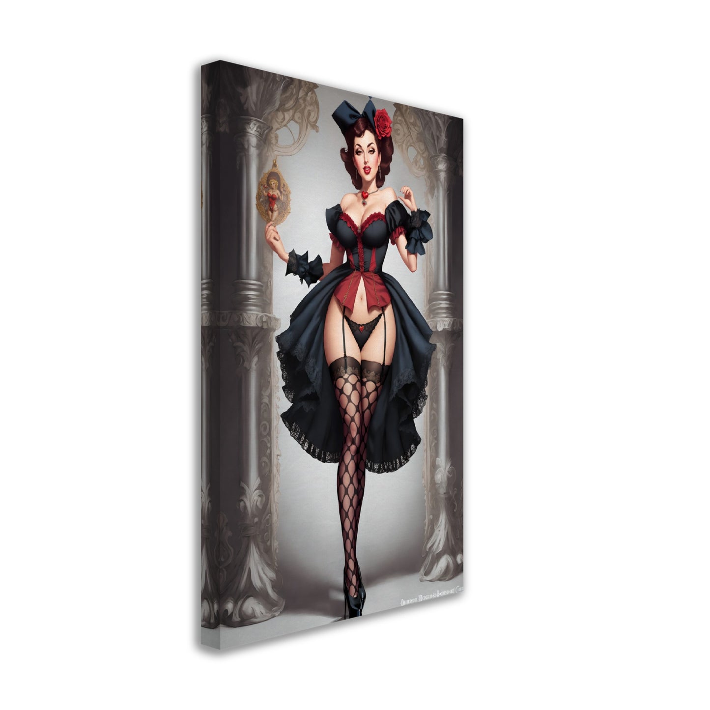 Daily Pinup #22 - Queen of Hearts Wall Art