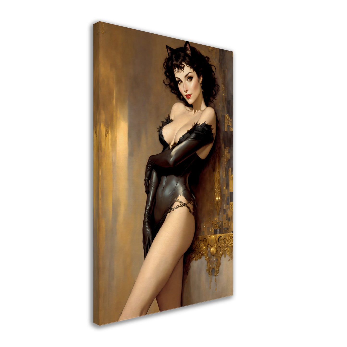 Daily Pinup #33 - Kitty Kat Wall Art