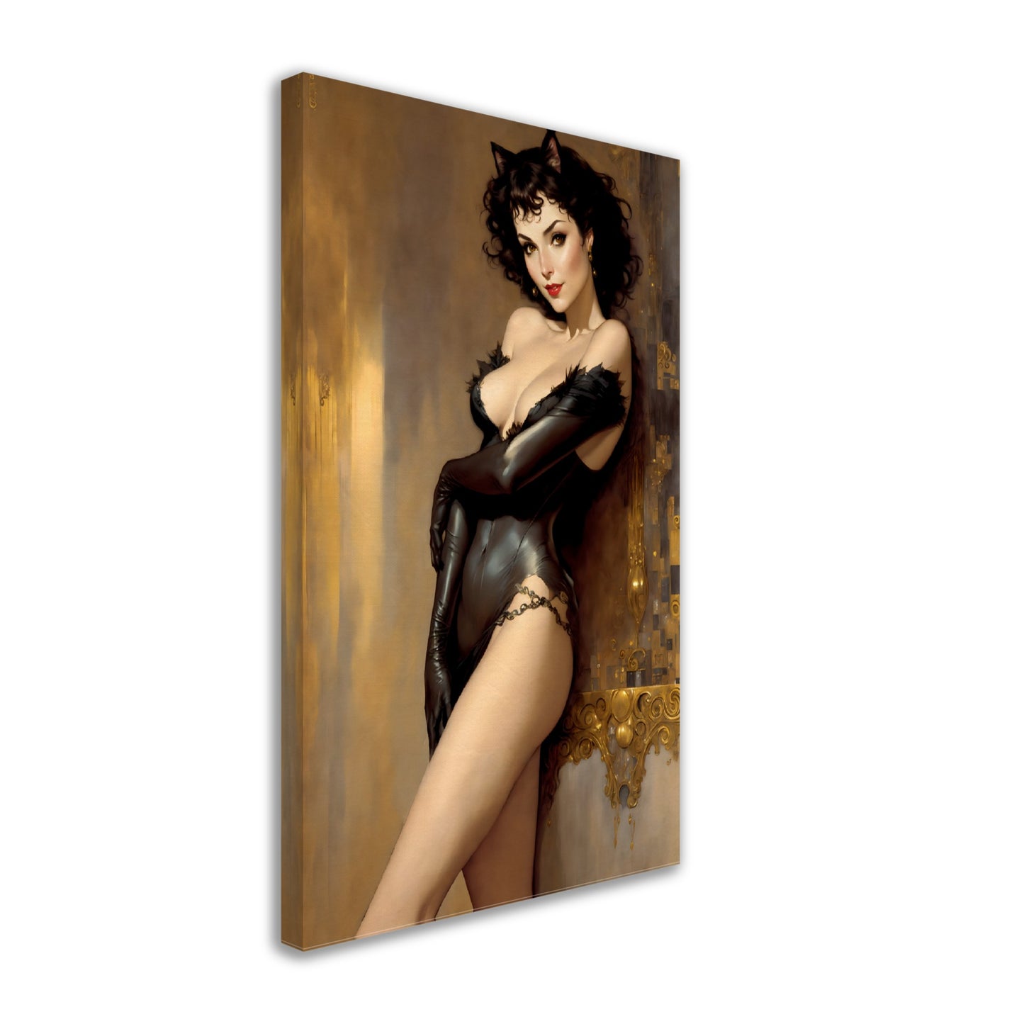 Daily Pinup #33 - Kitty Kat Wall Art