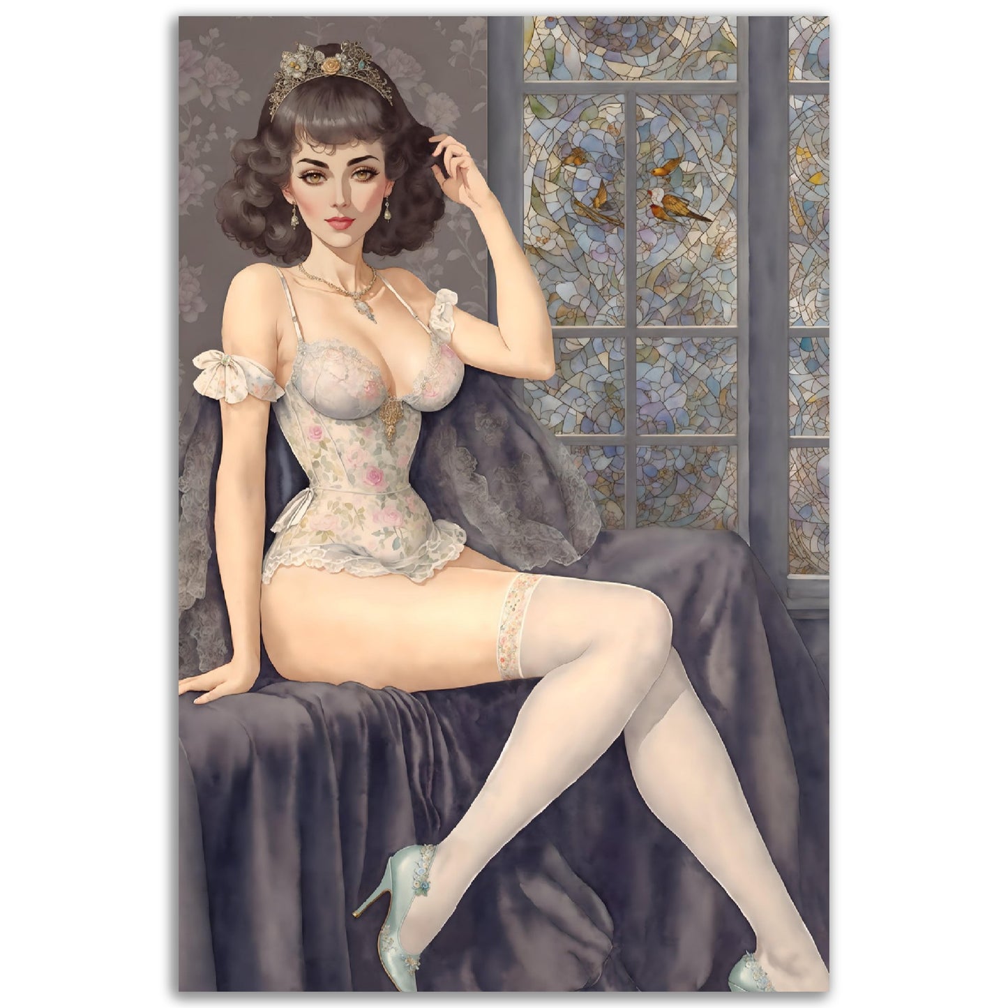 Daily Pinup #64 - Classy Woman Wall Art