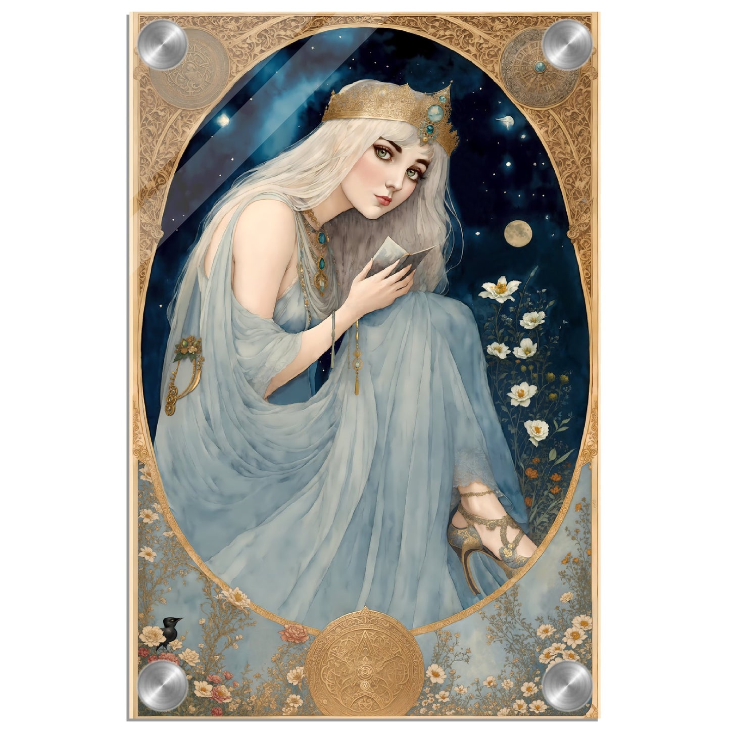 Daily Pinup #70 - Sophia Goddess of Wisdom Wall Art