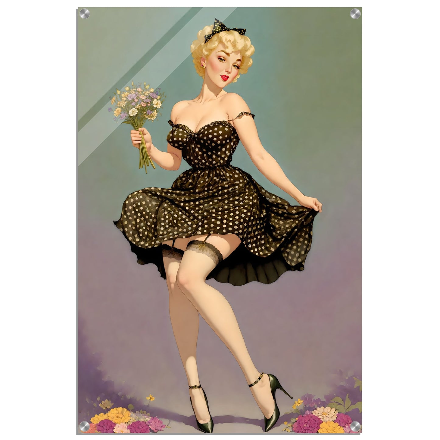 Daily Pinup #74 - Delighted Wall Art
