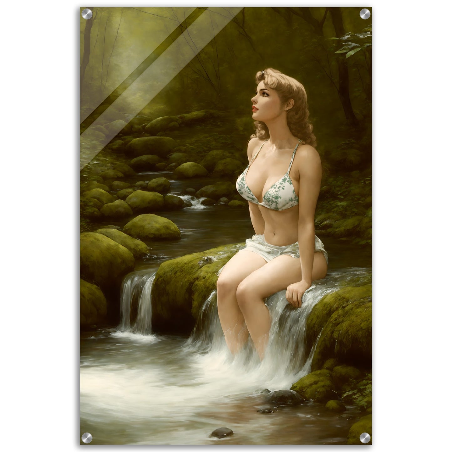 Daily Pinup #58 - Woodland Stream Wall Art