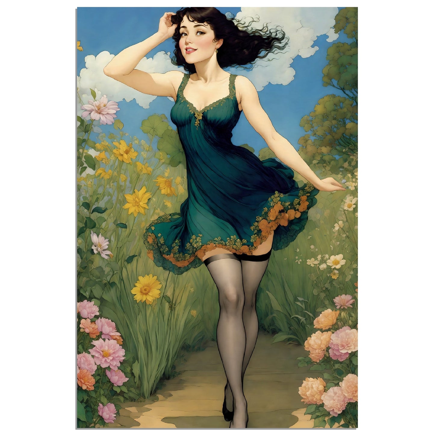 Daily Pinup #75 - Spring Breeze Wall Art