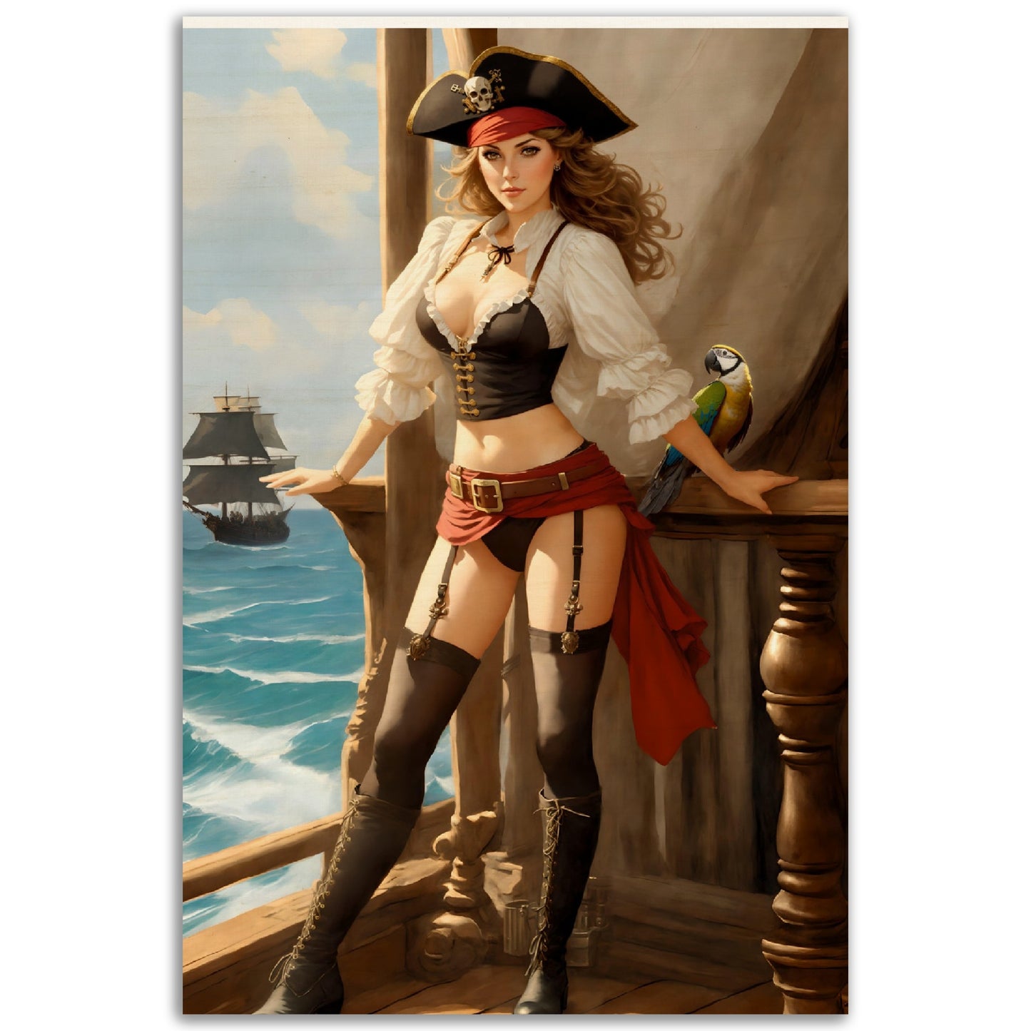 Daily Pinup #57 - The Captain Wall Art