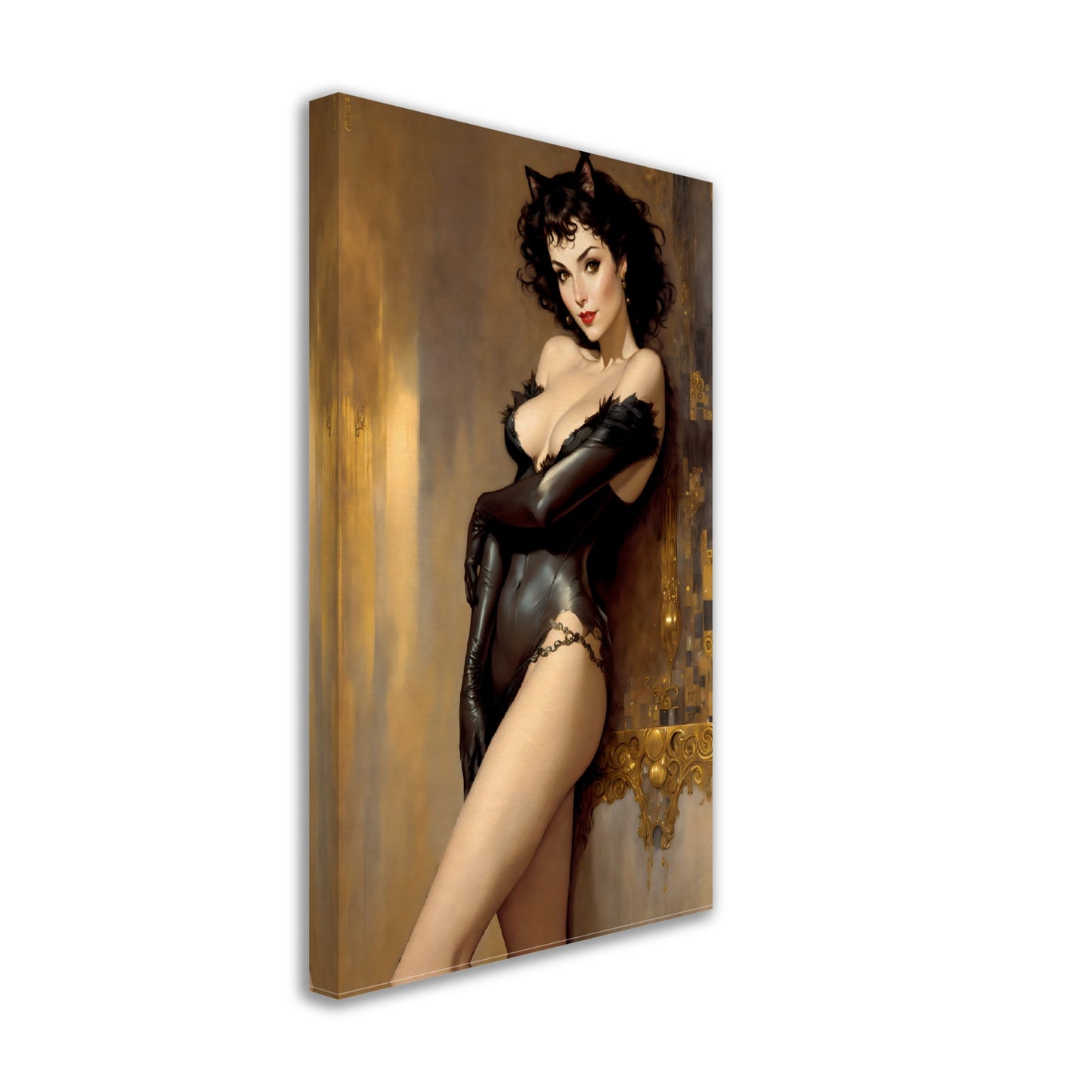 Daily Pinup #33 - Kitty Kat Wall Art