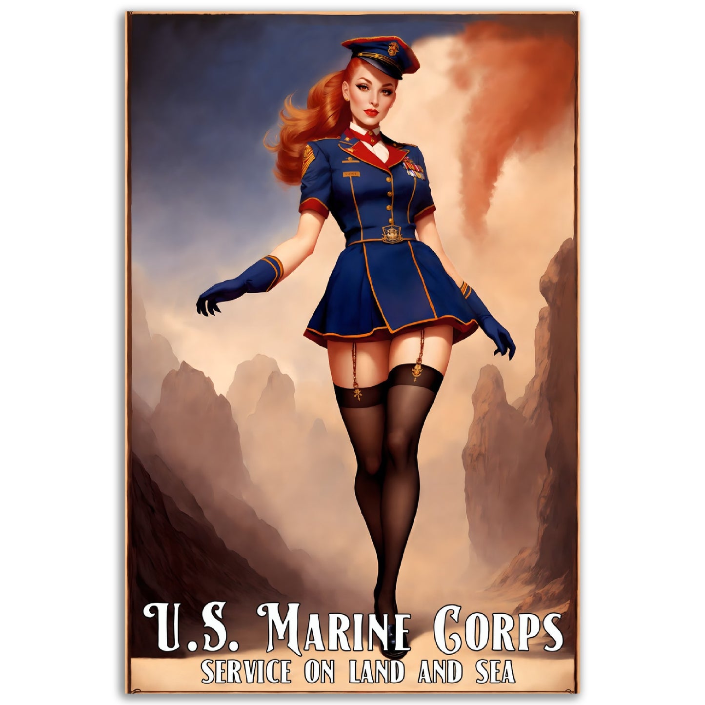 Daily Pinup #37 - Recruitment Poster Wall Art