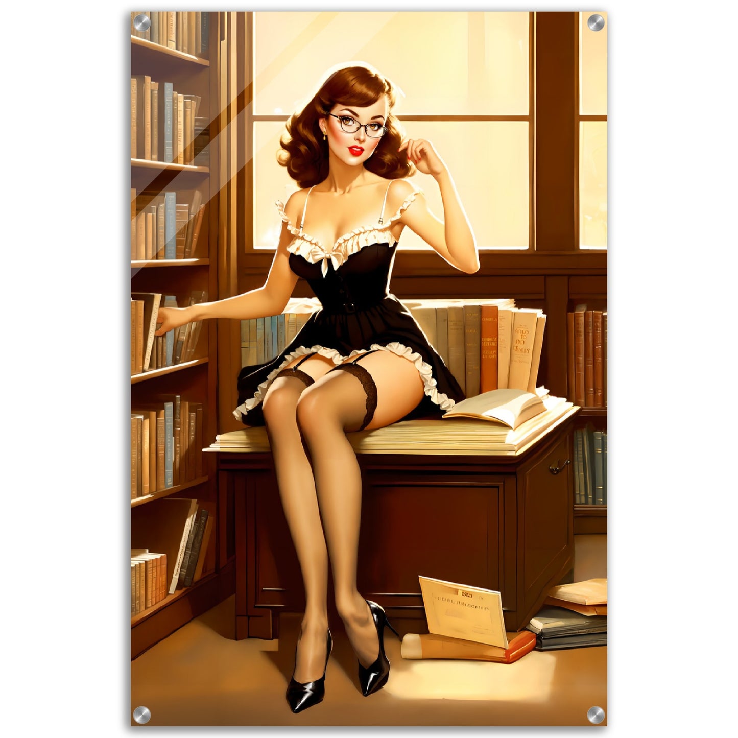 Daily Pinup #30 - The Library Wall Art