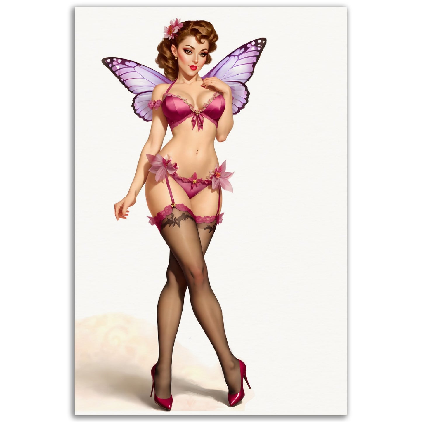 Daily Pinup #65 - Retro Fairy Wall Art