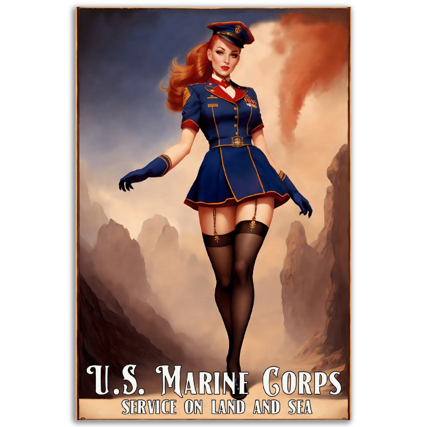 Daily Pinup #37 - Recruitment Poster Wall Art