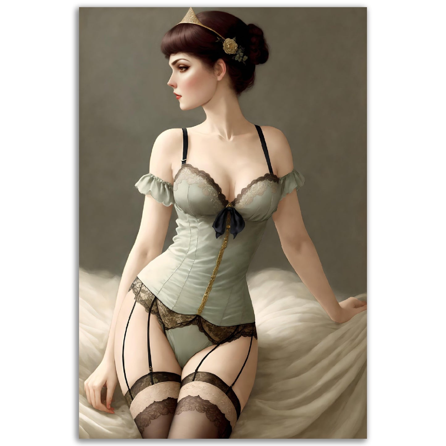 Daily Pinup #47 - Classic Beauty Wall Art