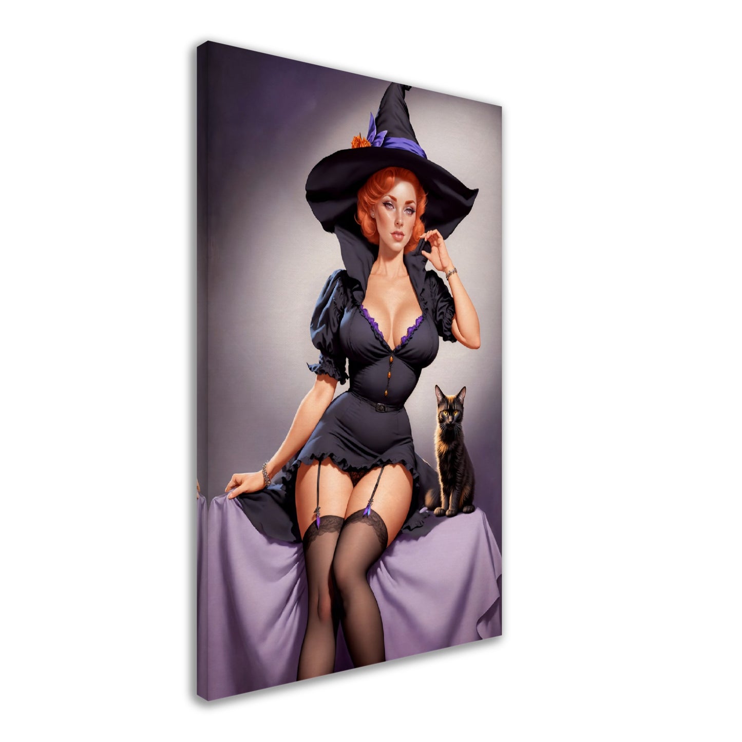 Daily Pinup #25 - The Witch's Familiar Wall Art