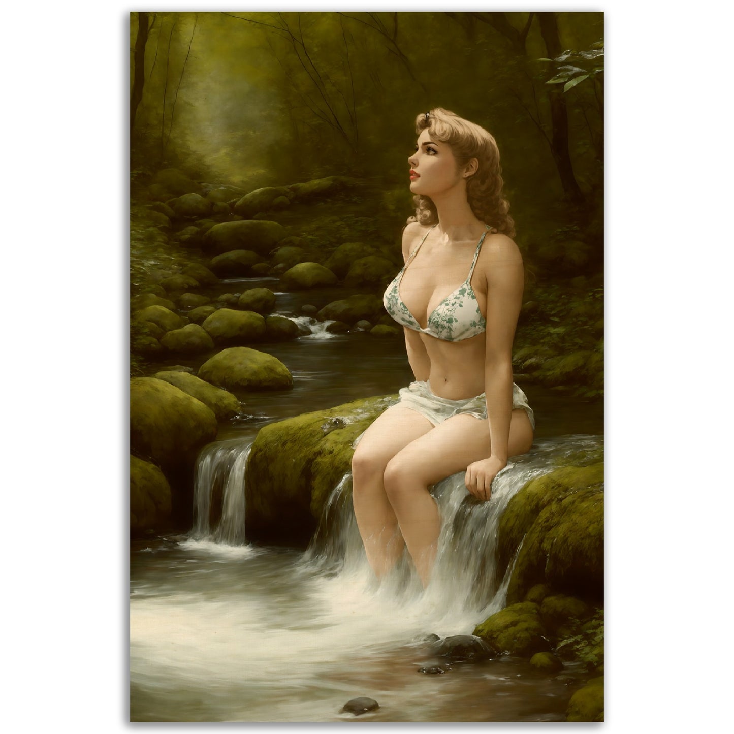 Daily Pinup #58 - Woodland Stream Wall Art