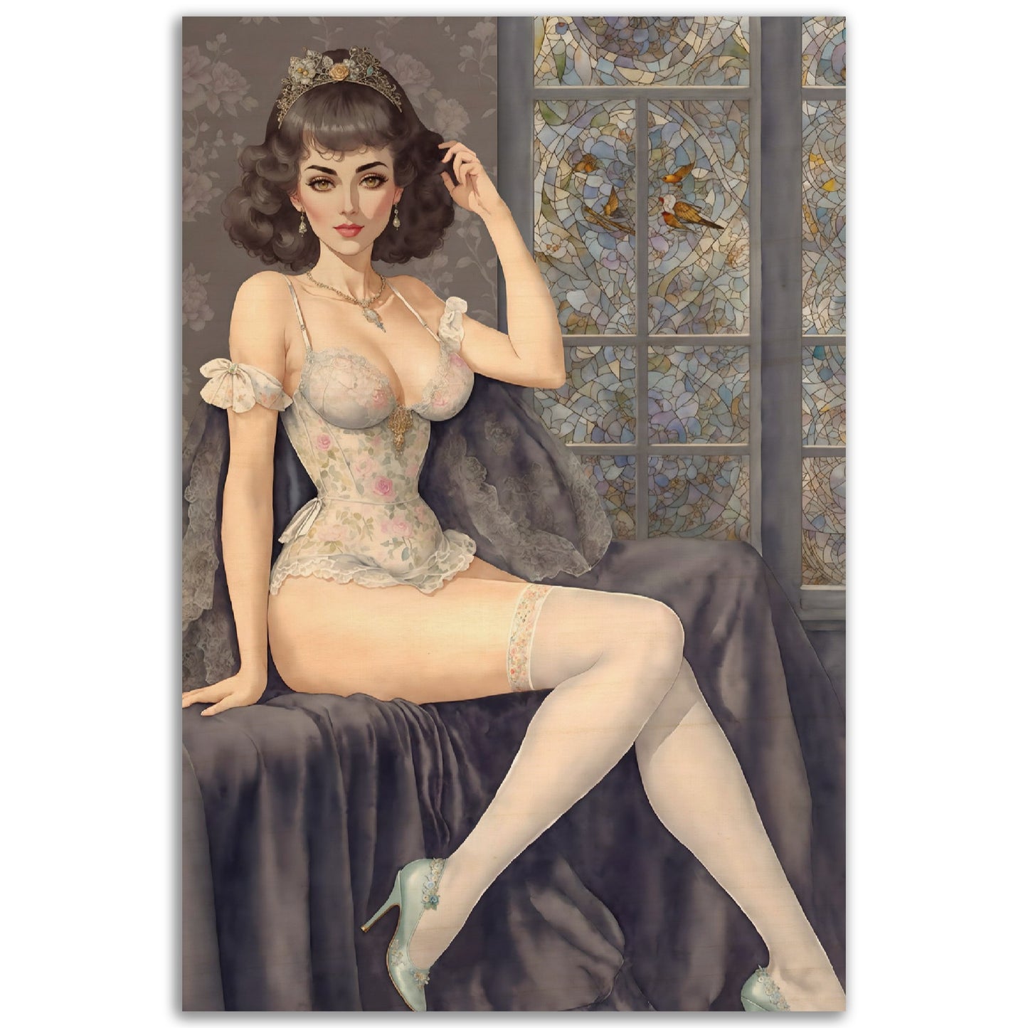 Daily Pinup #64 - Classy Woman Wall Art
