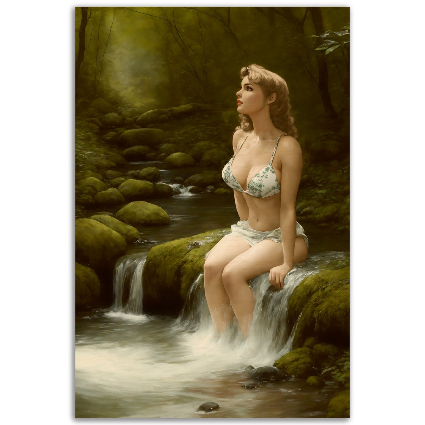 Daily Pinup #58 - Woodland Stream Wall Art