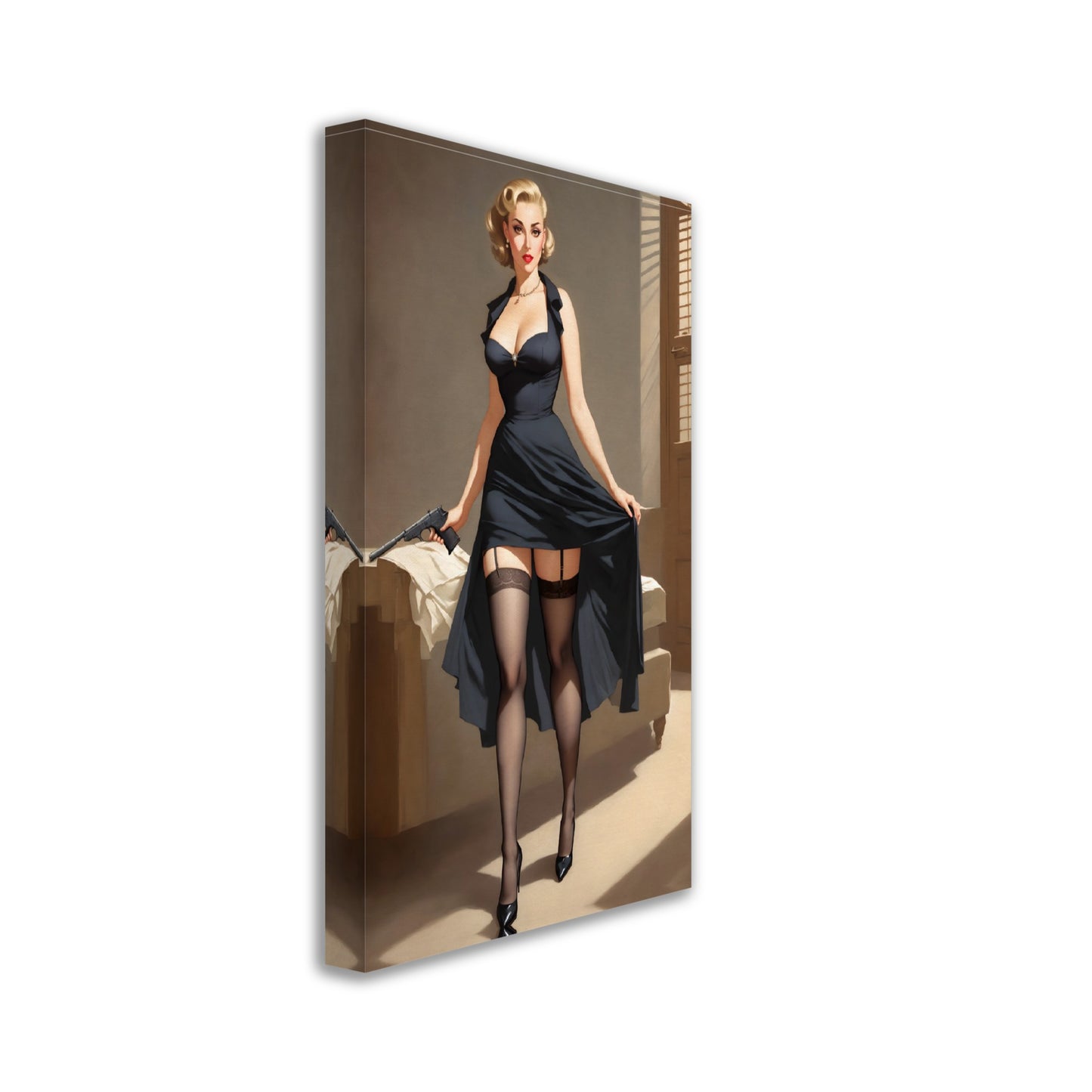 Daily Pinup #34 - Secret Agent Wall Art