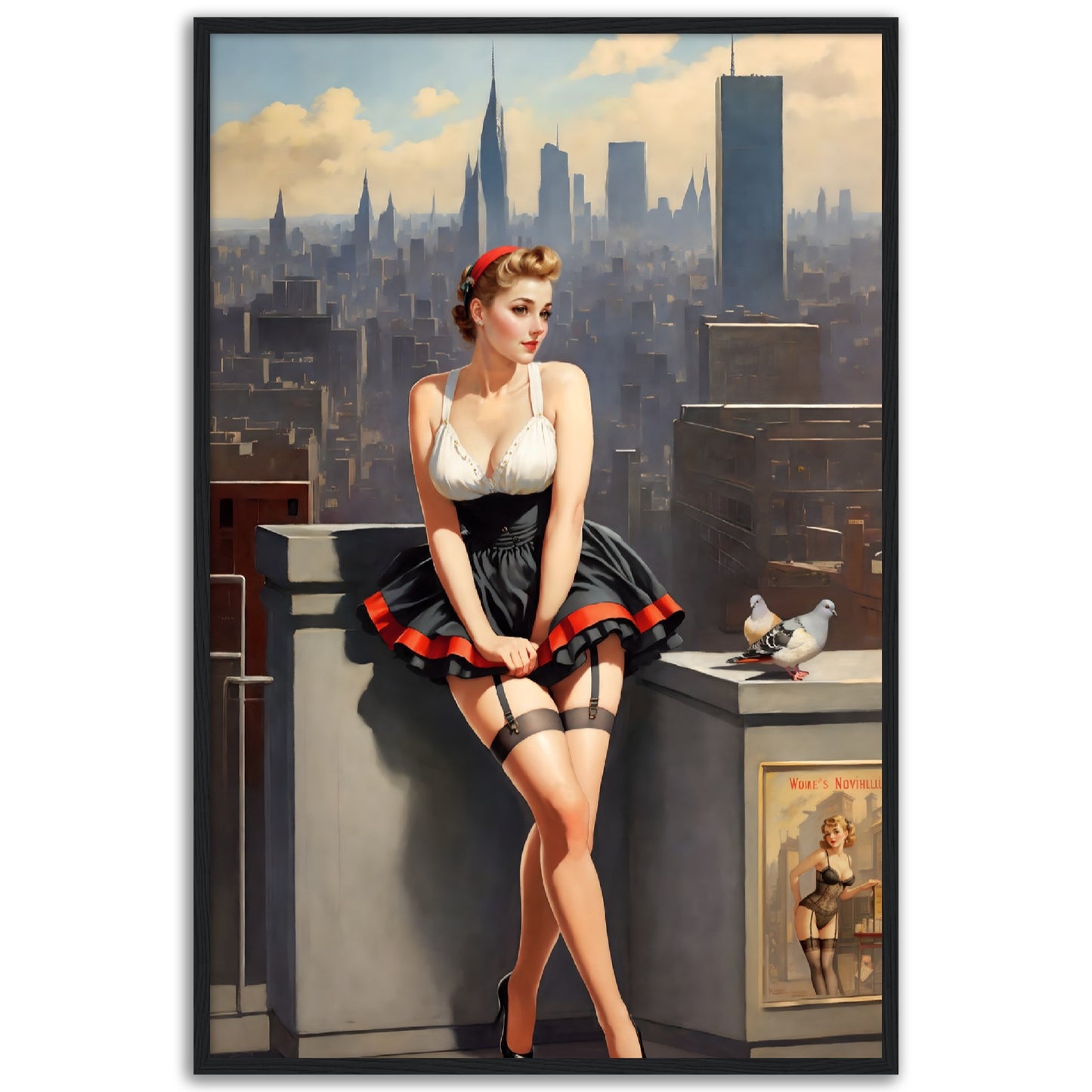 Daily Pinup #59 - Rooftop Wall Art