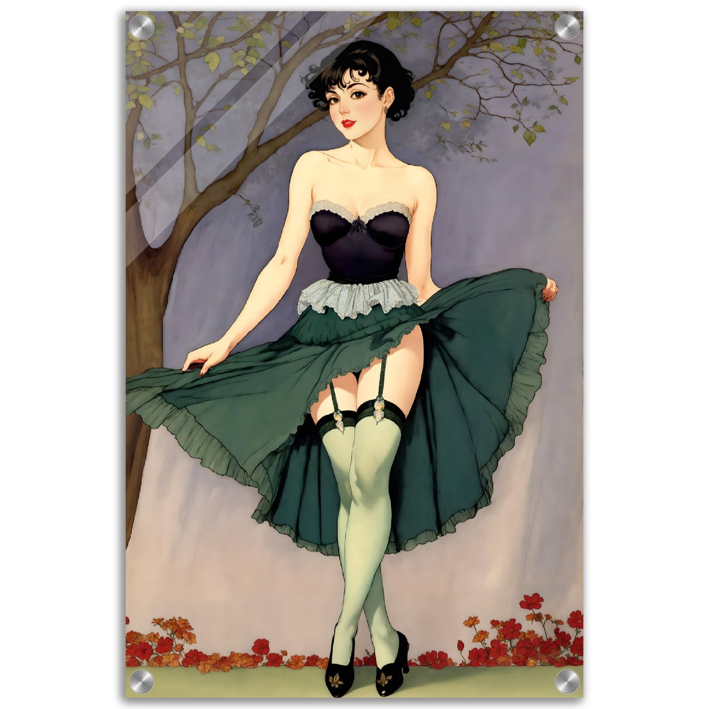 Daily Pinup #61 - Simpler Times Wall Art