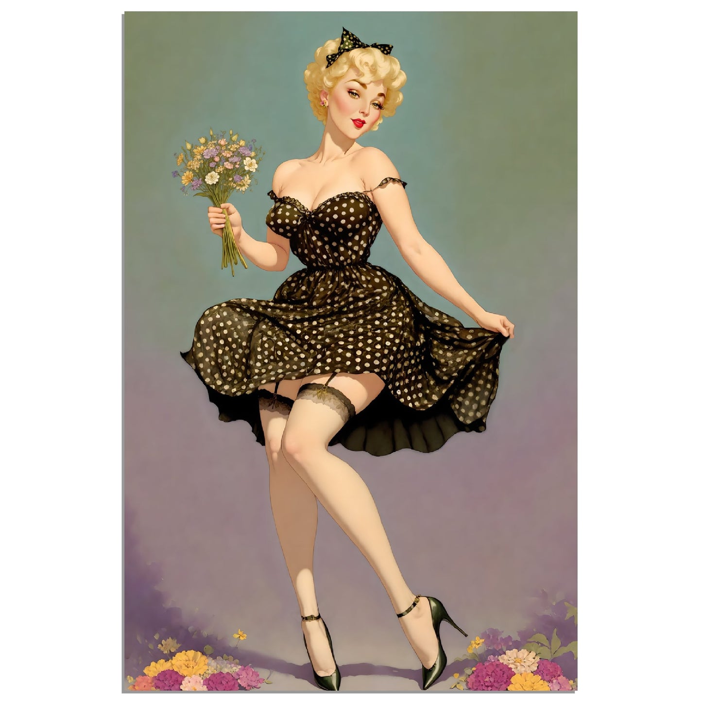 Daily Pinup #74 - Delighted Wall Art