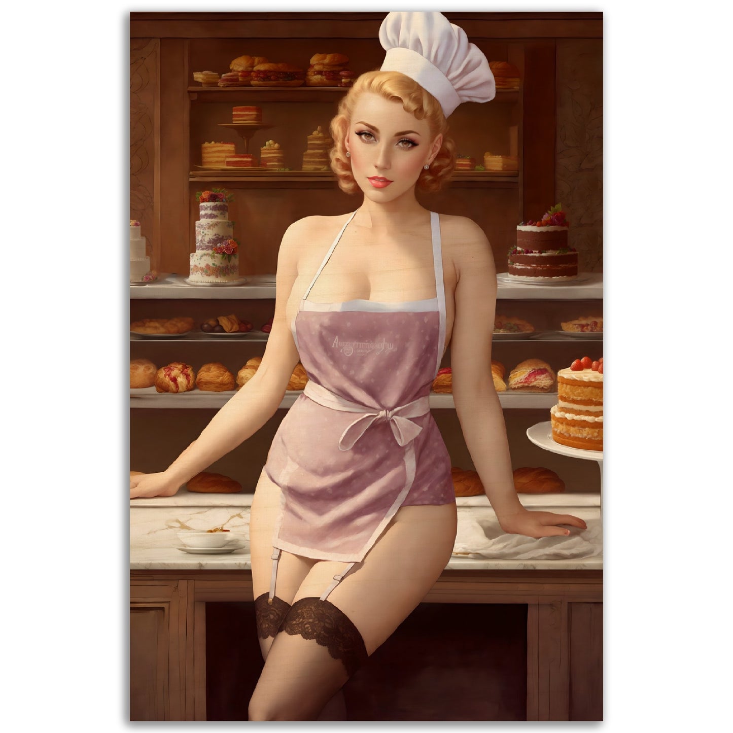 Daily Pinup #40 - Pastry Chef Wall Art
