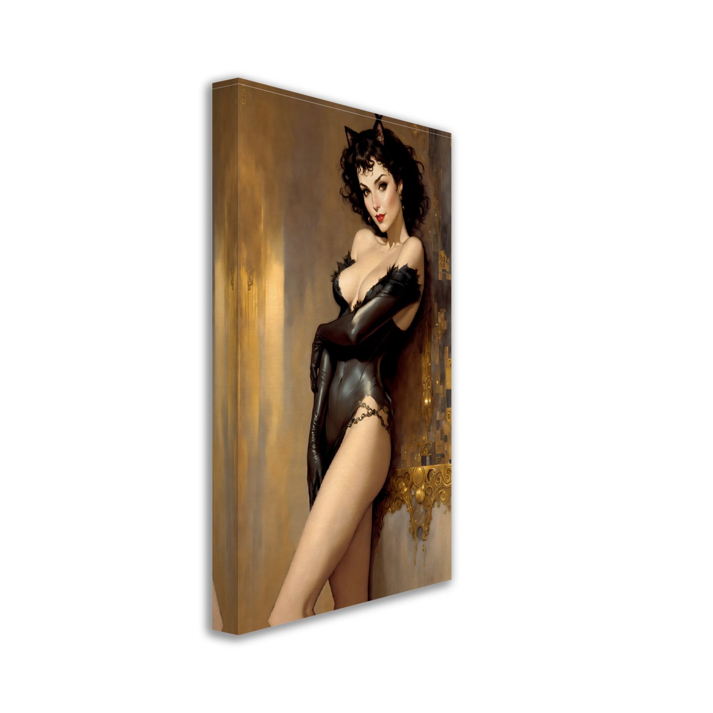 Daily Pinup #33 - Kitty Kat Wall Art