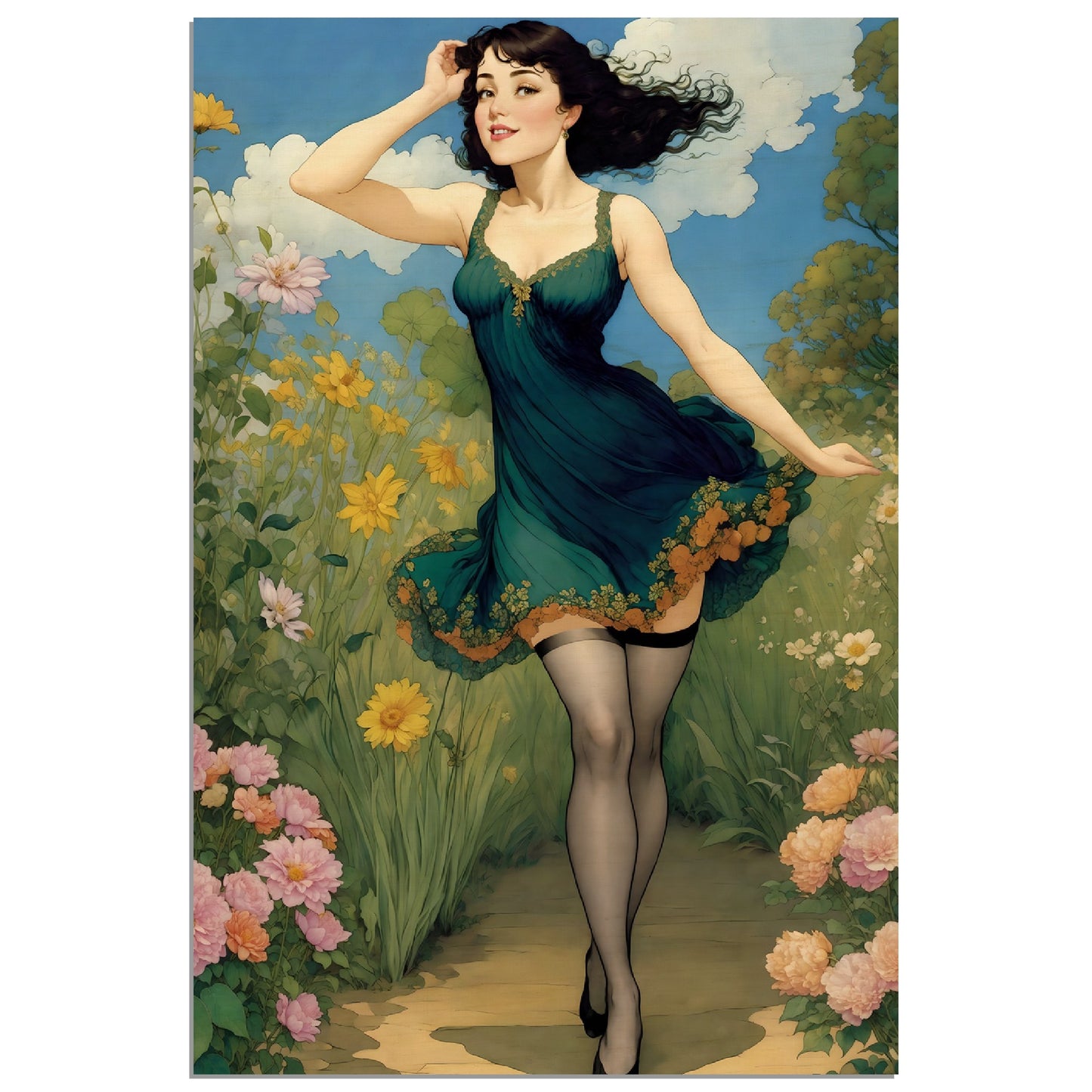 Daily Pinup #75 - Spring Breeze Wall Art