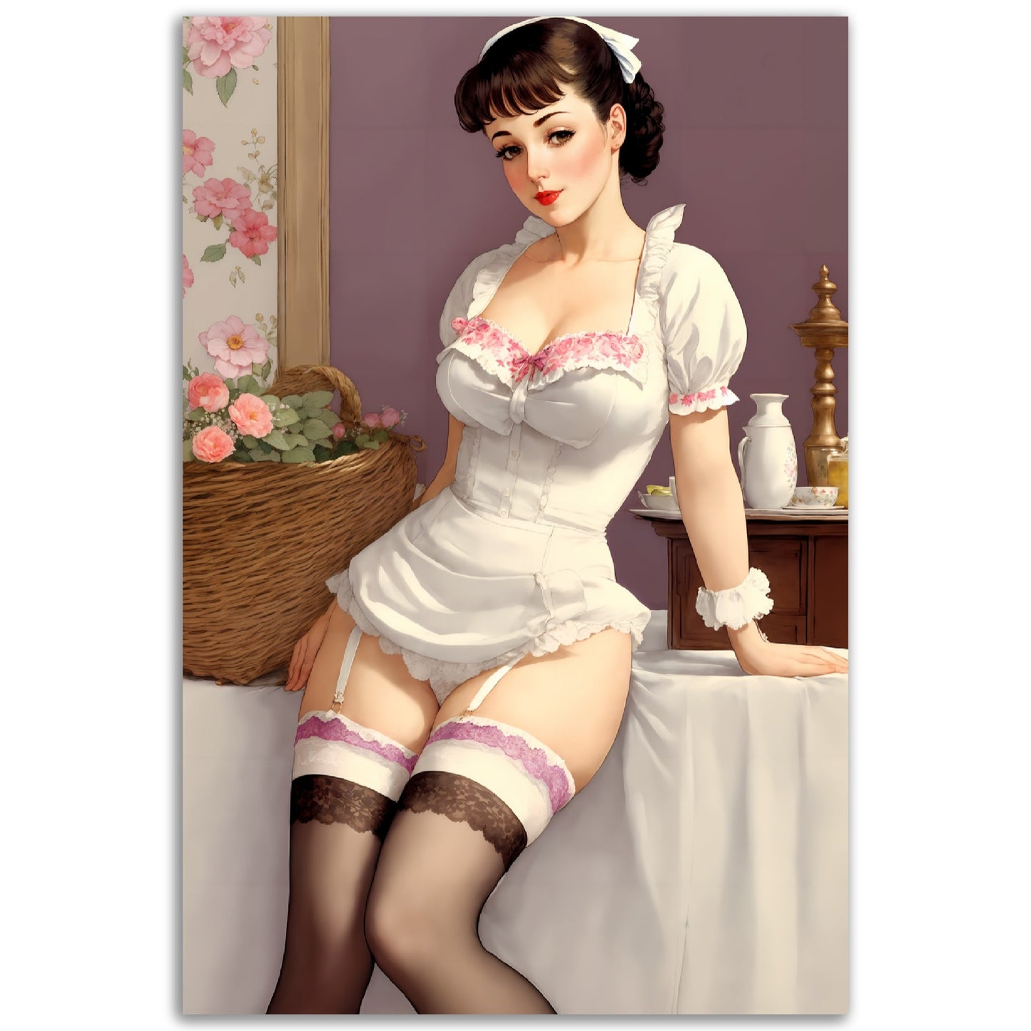 Daily Pinup #21 - The Maid Wall Art