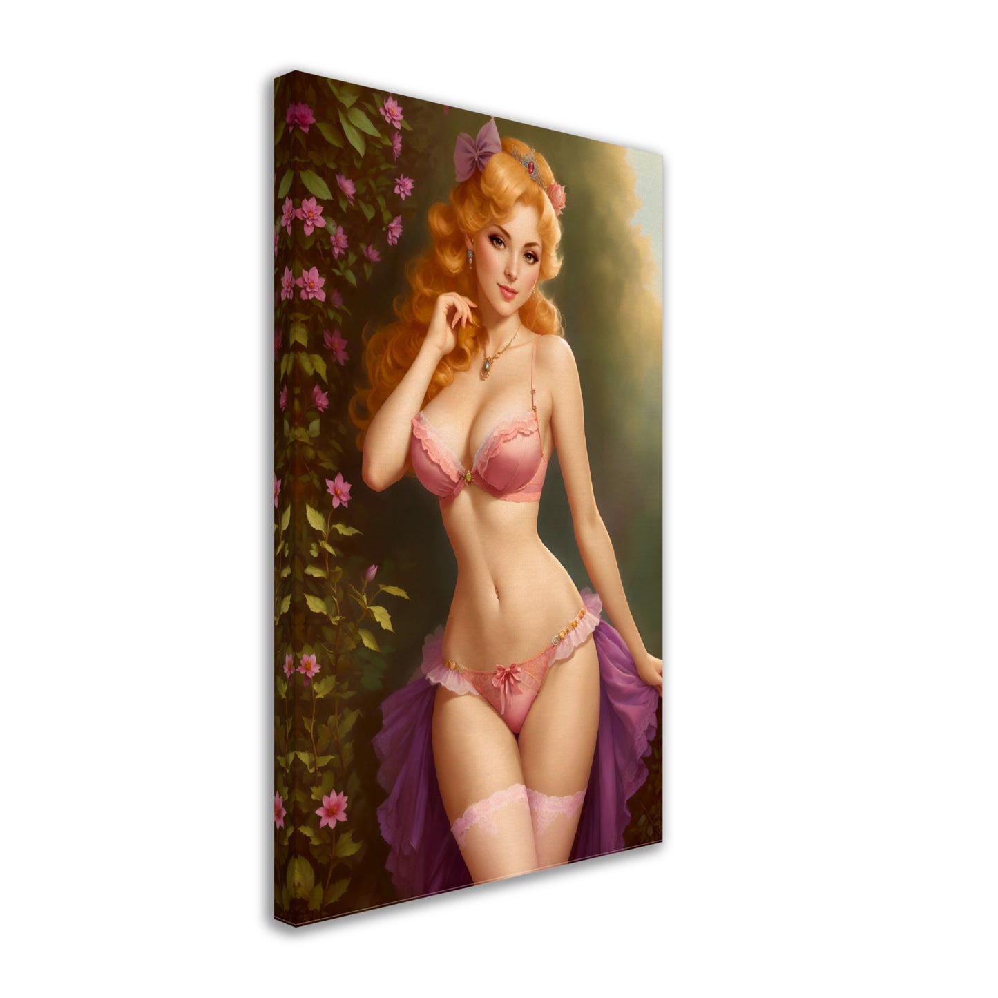 Daily Pinup #52 - Pink Princess Wall Art