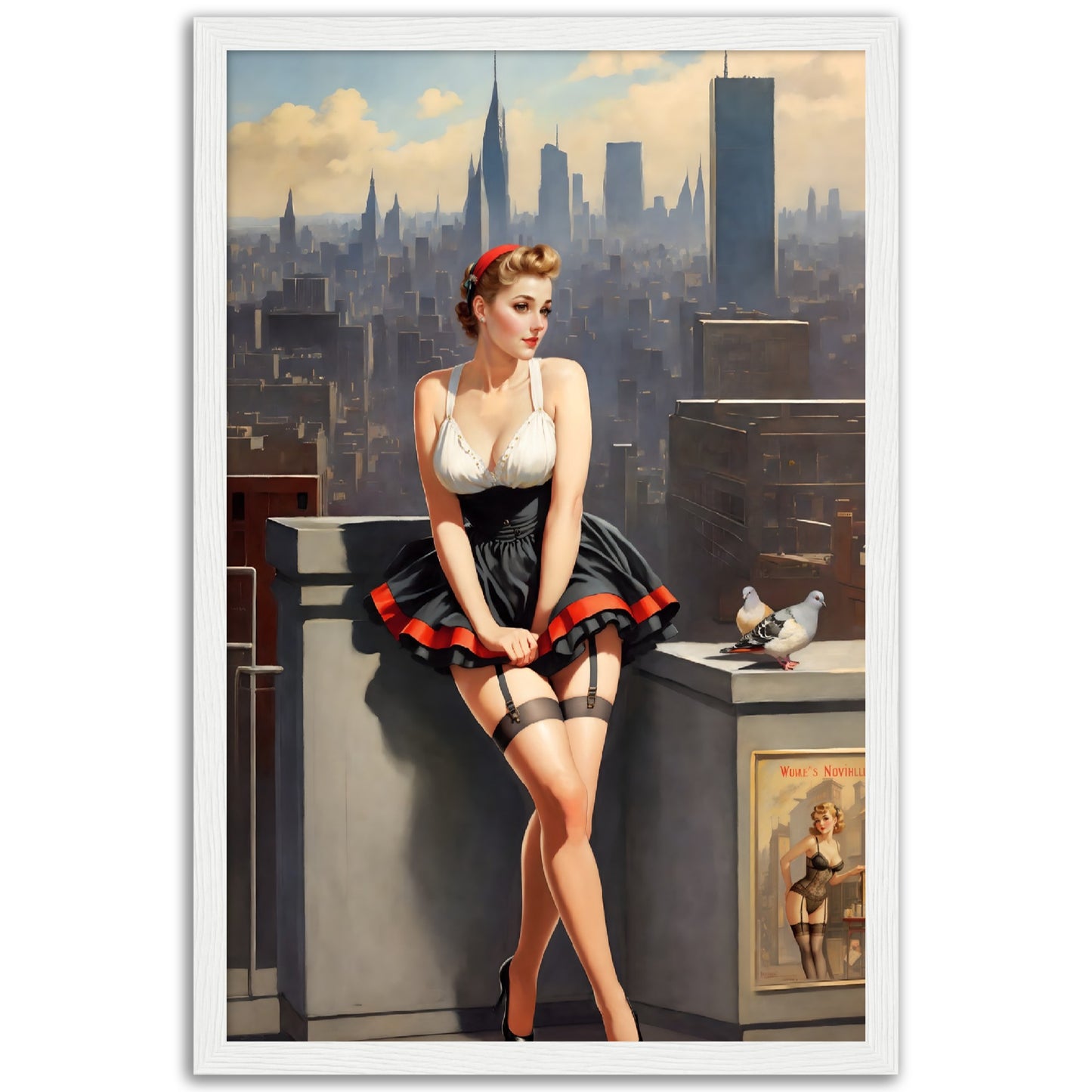 Daily Pinup #59 - Rooftop Wall Art