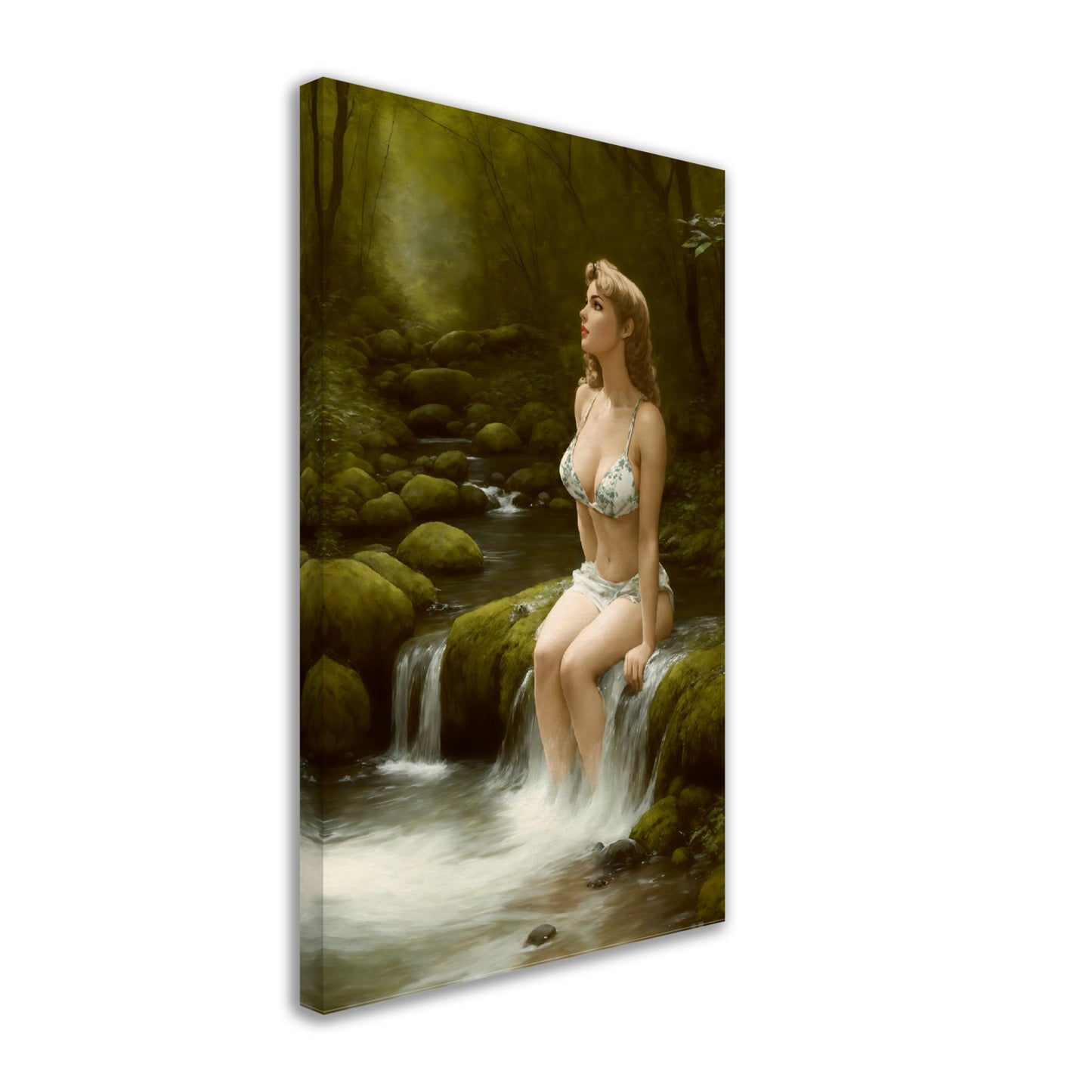 Daily Pinup #58 - Woodland Stream Wall Art