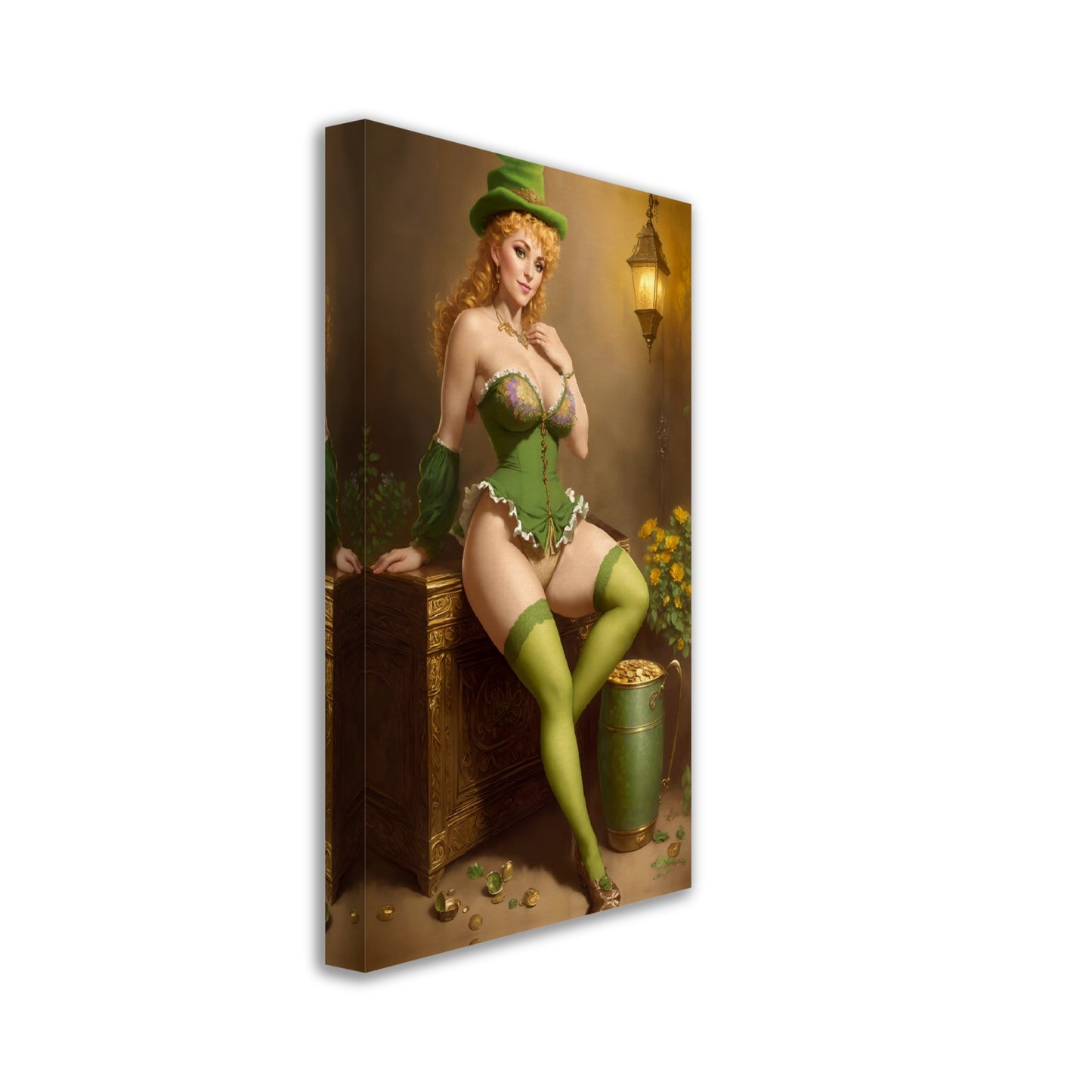 Daily Pinup #19 - Leprechaun Pinup Wall Art