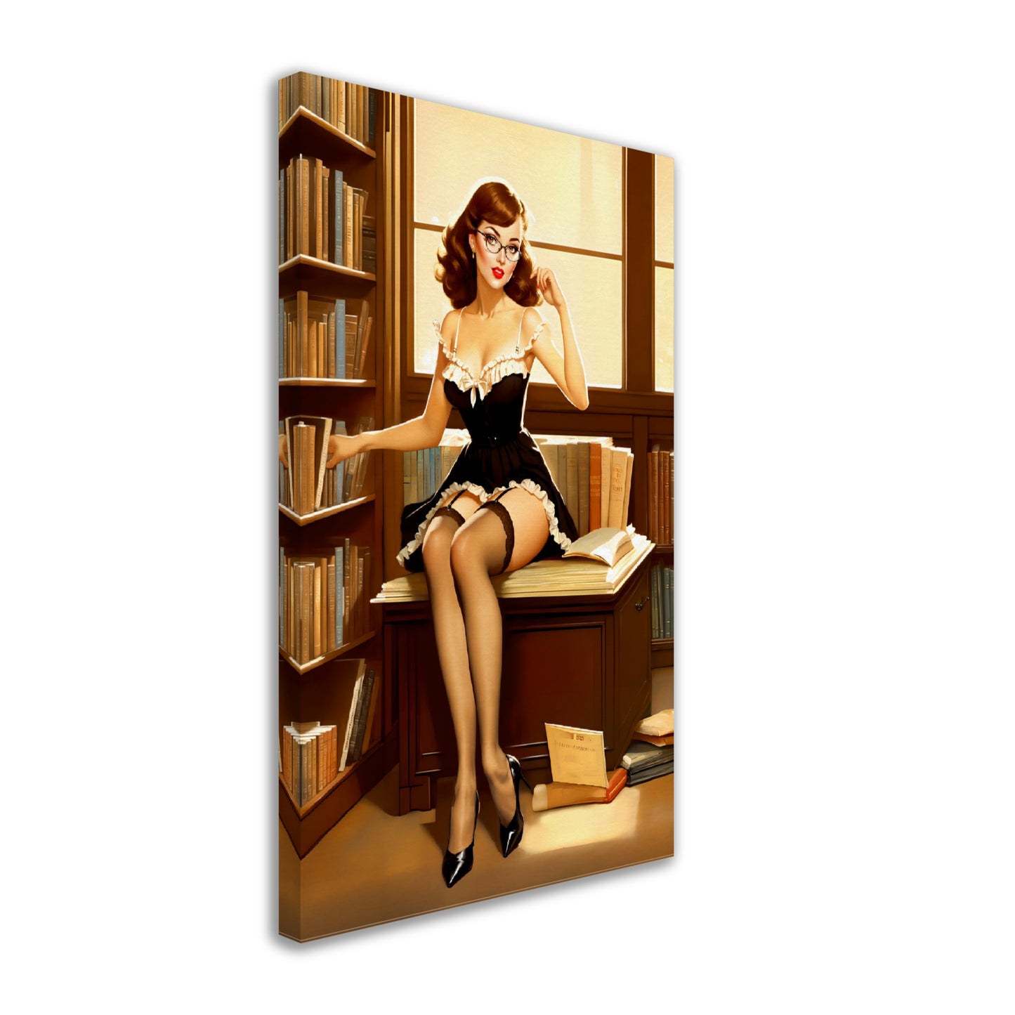 Daily Pinup #30 - The Library Wall Art