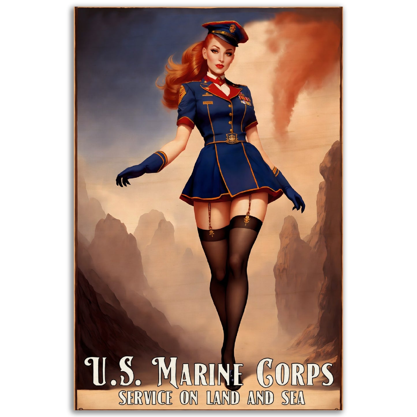 Daily Pinup #37 - Recruitment Poster Wall Art