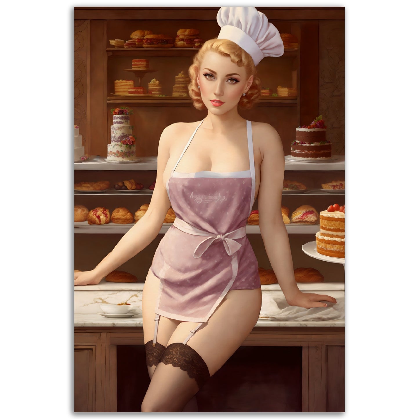 Daily Pinup #40 - Pastry Chef Wall Art