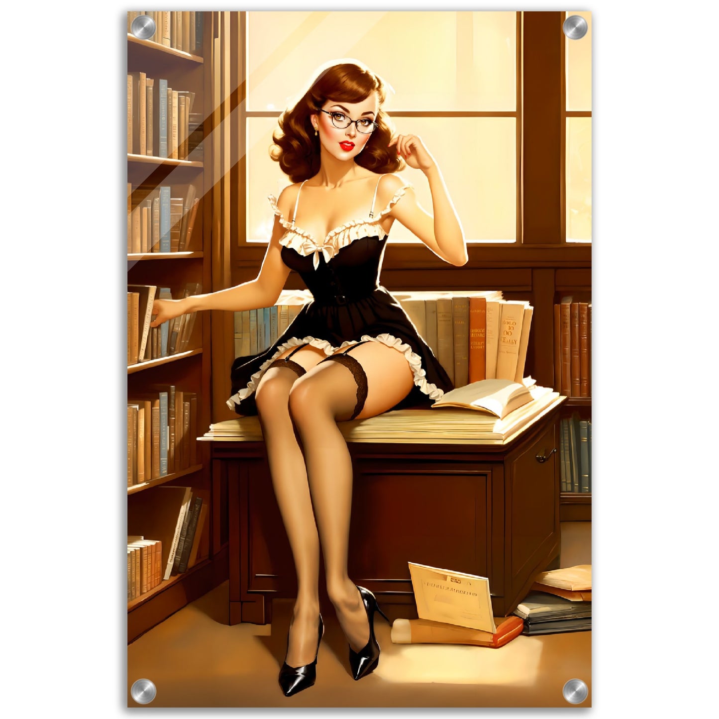 Daily Pinup #30 - The Library Wall Art