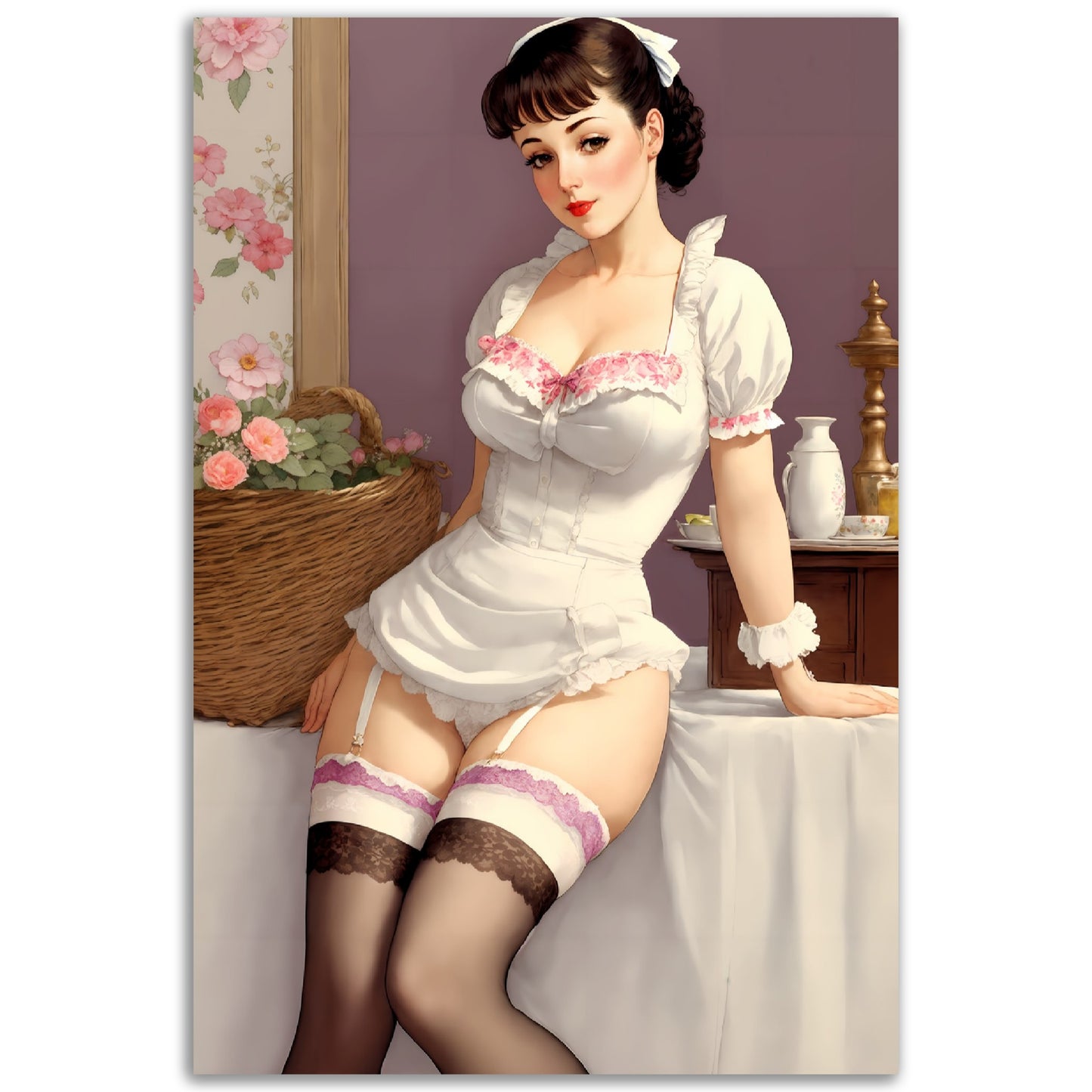 Daily Pinup #21 - The Maid Wall Art