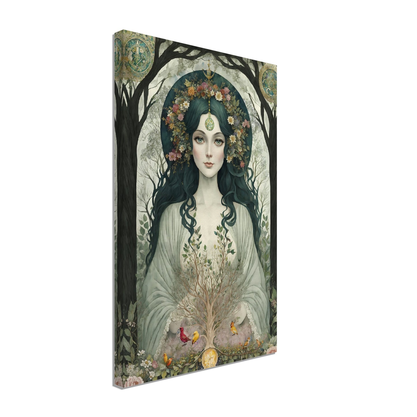 Daily Pinup #71 - Zoe Goddess of New Life Wall Art