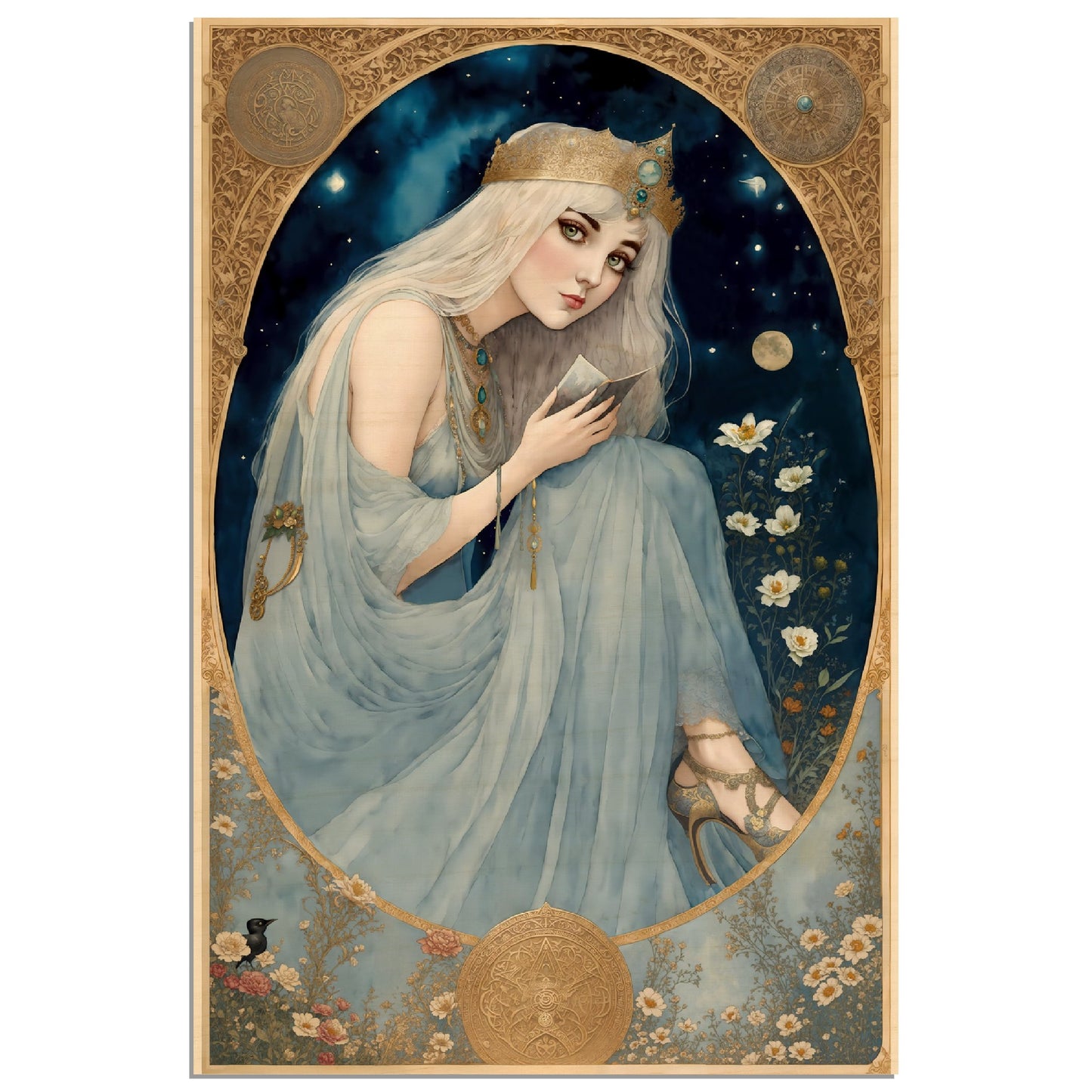 Daily Pinup #70 - Sophia Goddess of Wisdom Wall Art