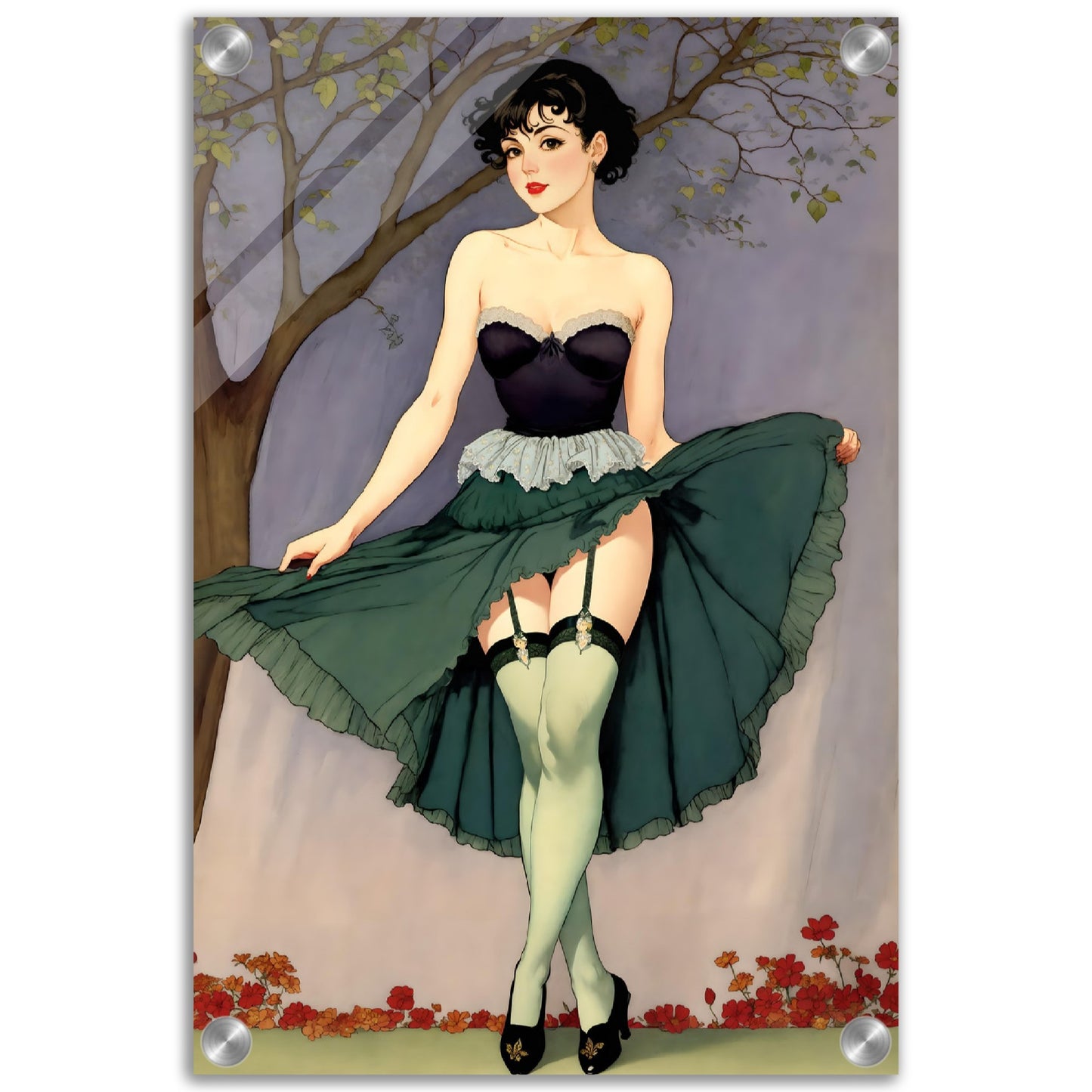 Daily Pinup #61 - Simpler Times Wall Art