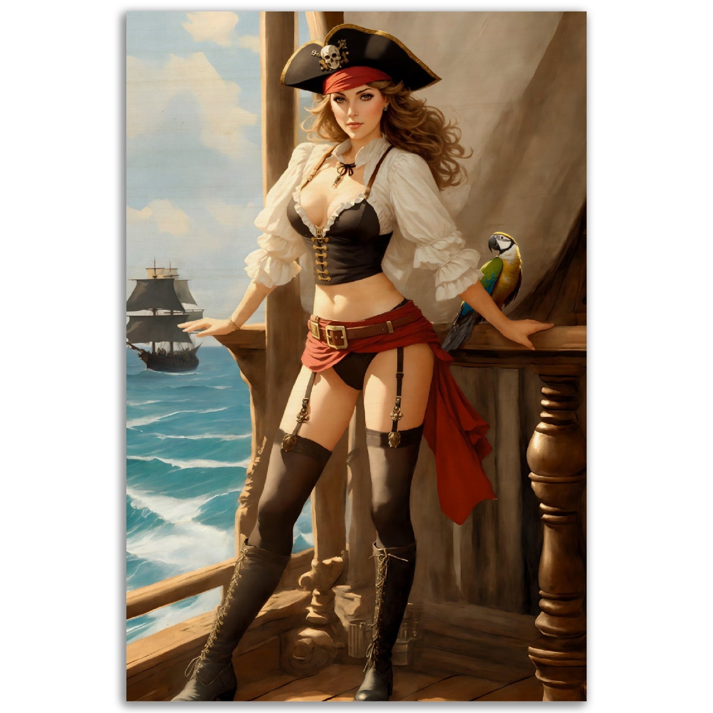 Daily Pinup #57 - The Captain Wall Art