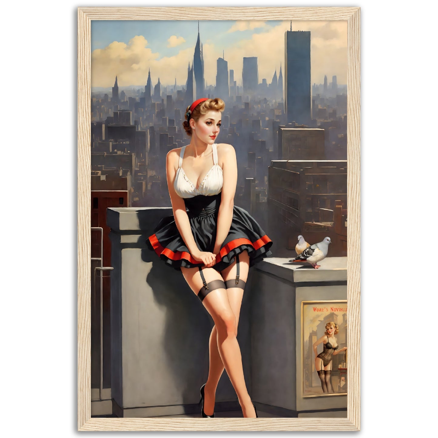 Daily Pinup #59 - Rooftop Wall Art