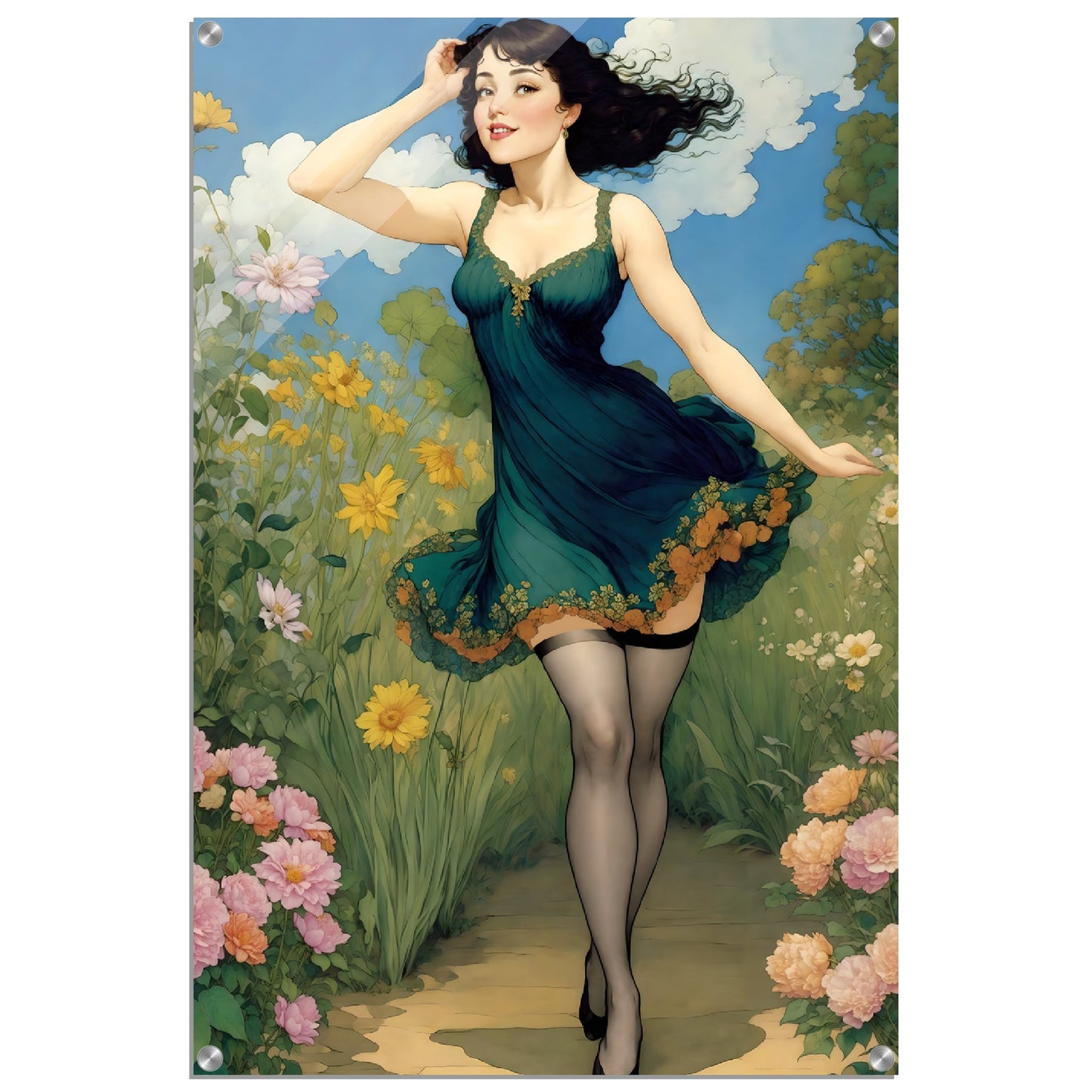 Daily Pinup #75 - Spring Breeze Wall Art